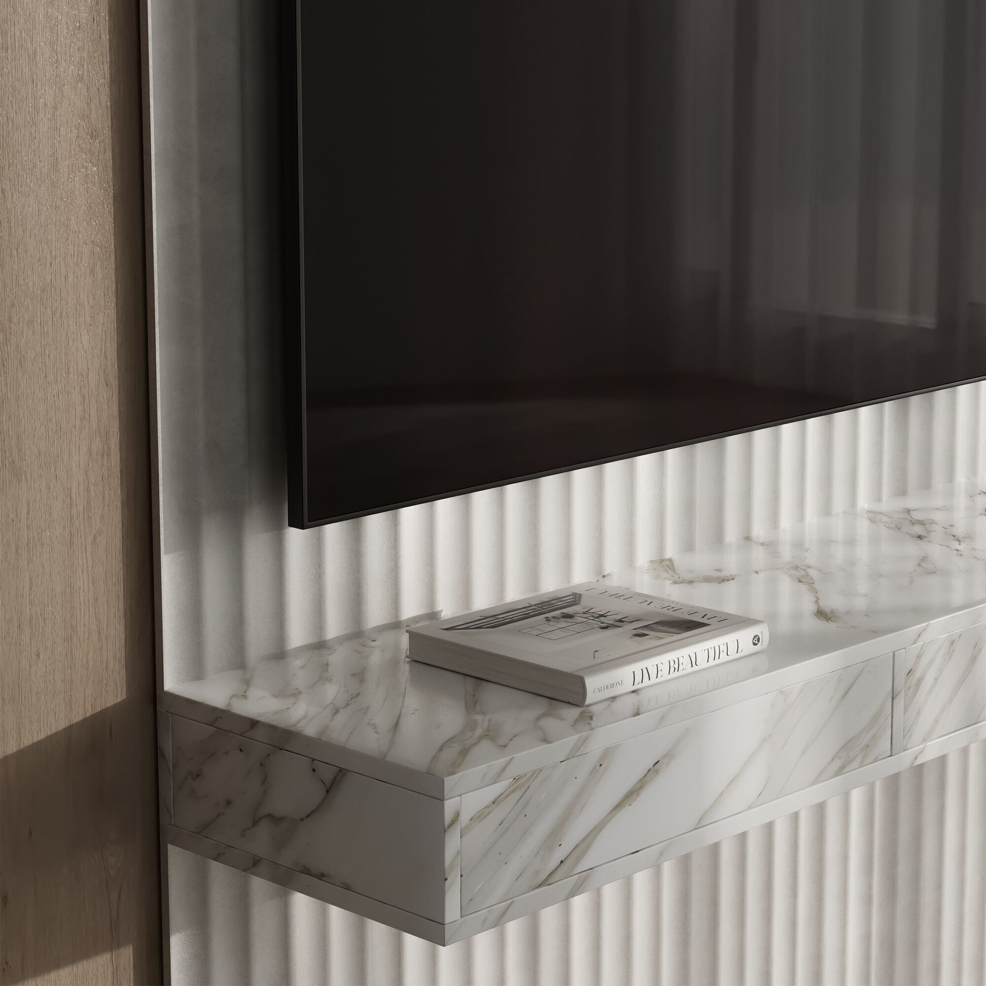 Bedroom Furniture Composition 22 3D model_5