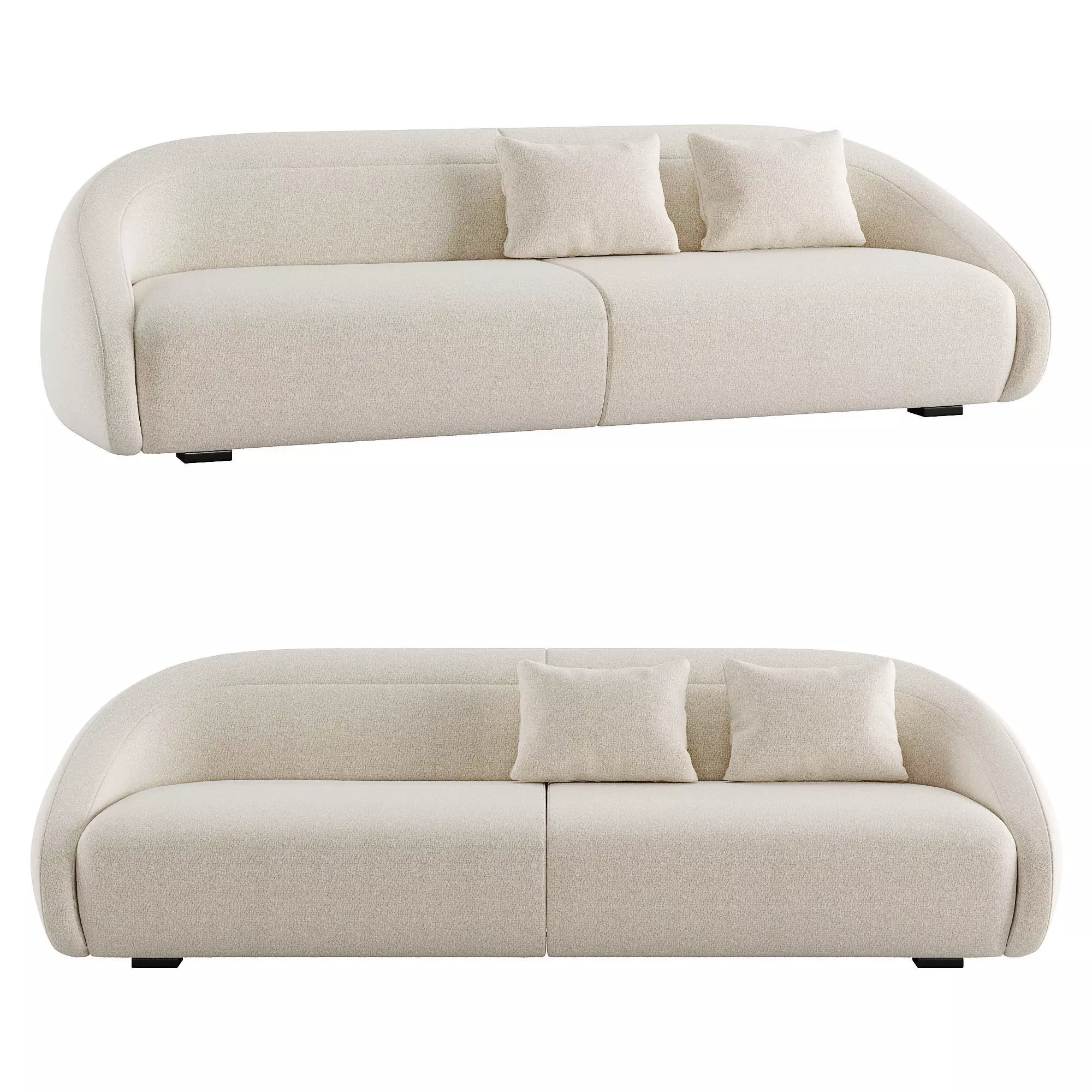 Sofa Apper by La Cividina 3D model