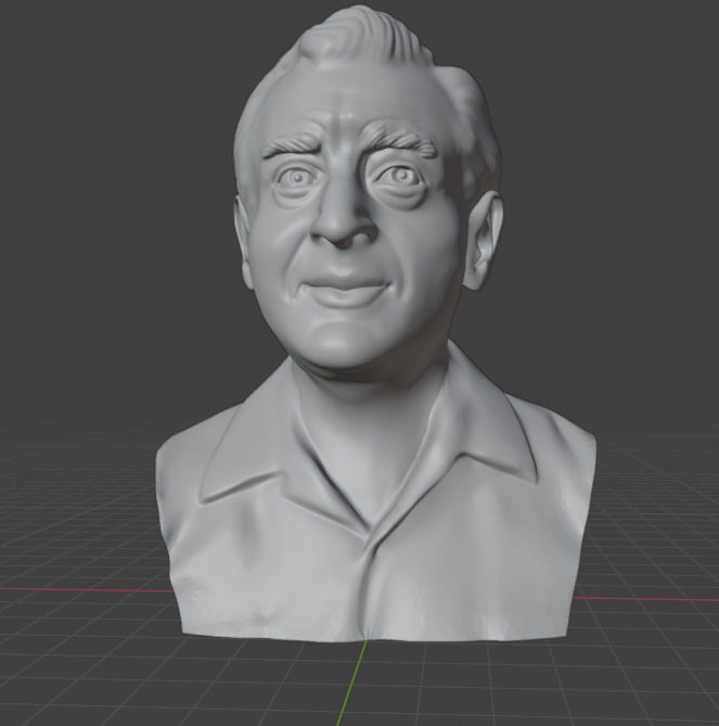 Rodney Dangerfield 3D print model_2
