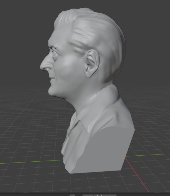 Rodney Dangerfield 3D print model_4