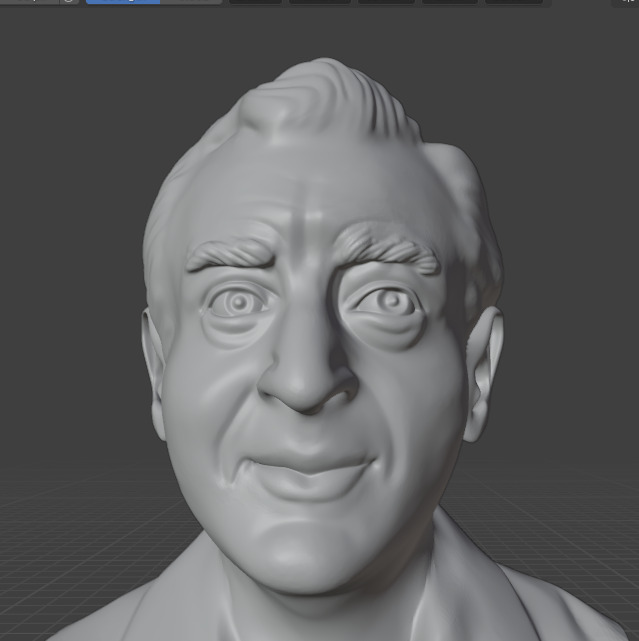 Rodney Dangerfield 3D print model_1