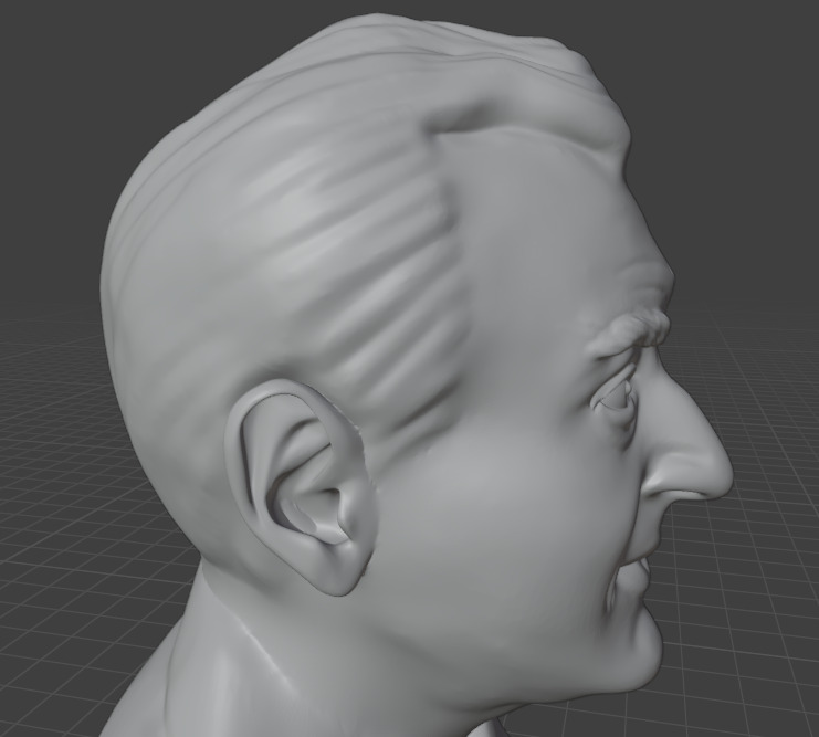 Rodney Dangerfield 3D print model_9