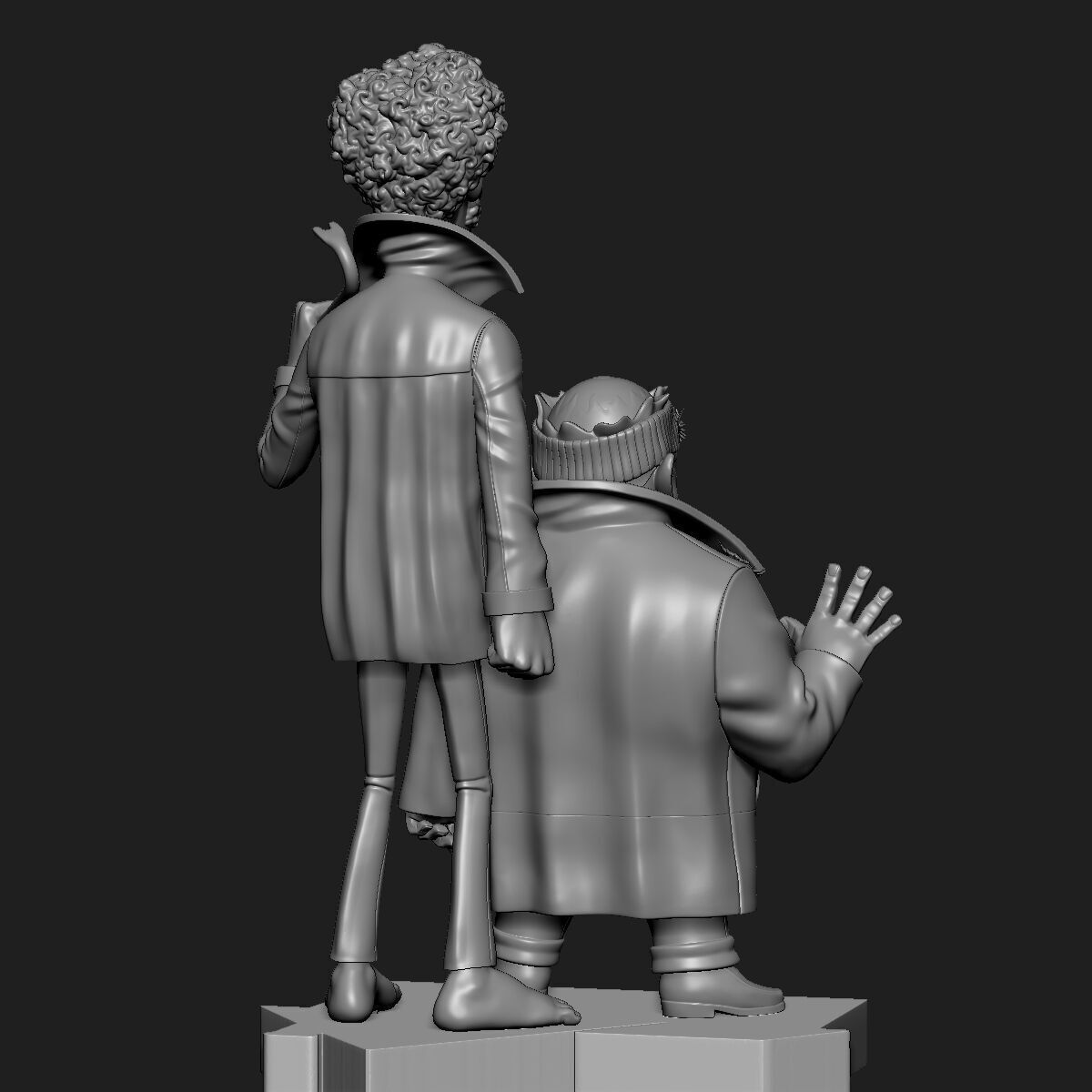 Stylized Harry and Marv - Wet Bandits Home Alone 3D Print Model 3D print model_16