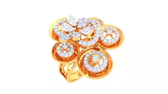  Women Ring MTL 3dm STL OBJ FBX Details