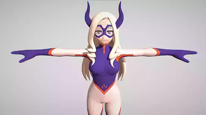 Mt Lady - My Hero Ultra Rumble - My Hero Academia 3D model
