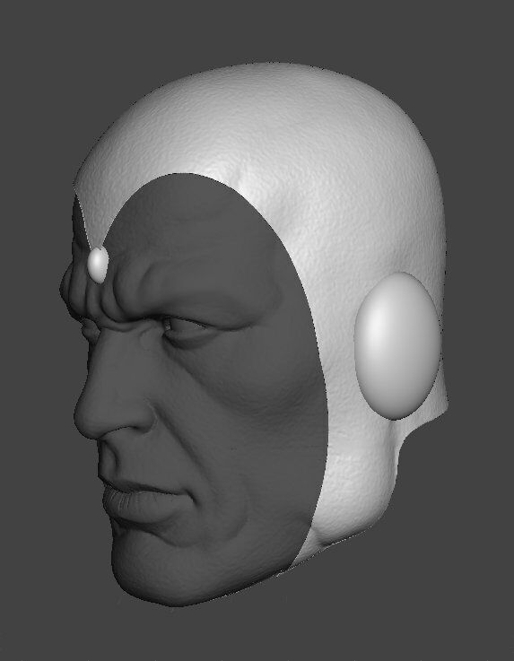 MARVEL VISION AVENGERS EXPRESSION 3-PACK HEADSCULPT 3D print model_6