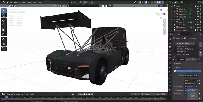 2016 Volvo IRON KNIGHT Carbon Fiber Bodied Race TRUCK 3D model