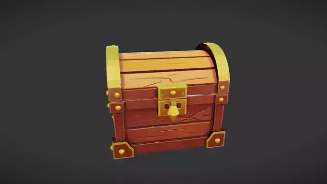 wooden treasure chest