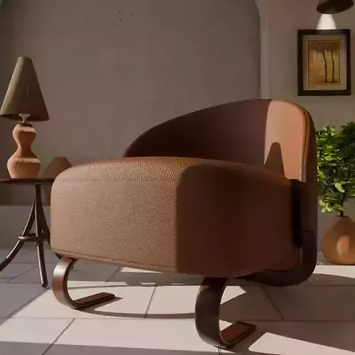 Archviz Single Seat  3 Basic Scene and Lighting