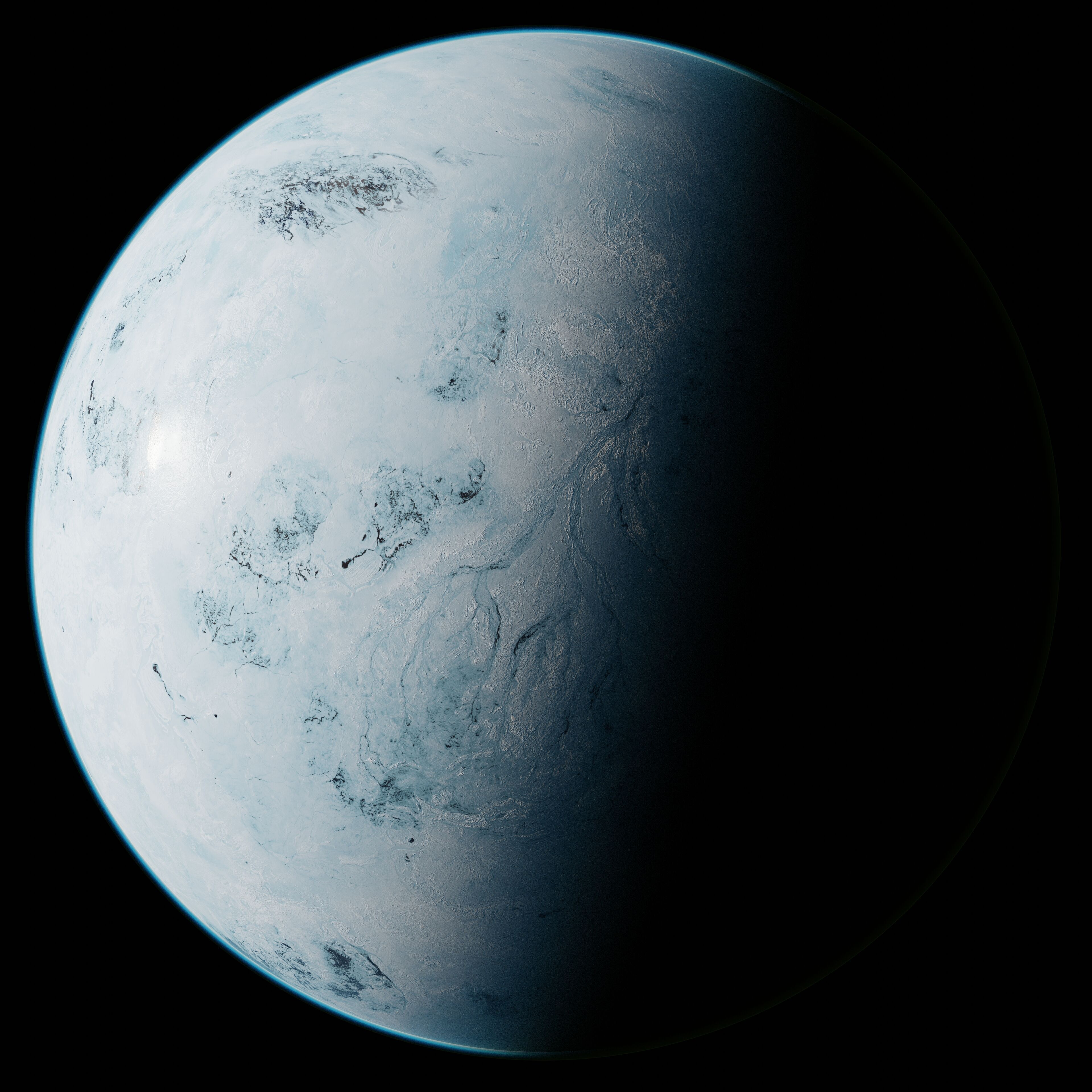 Planet Terapagos 16K 3D model_1