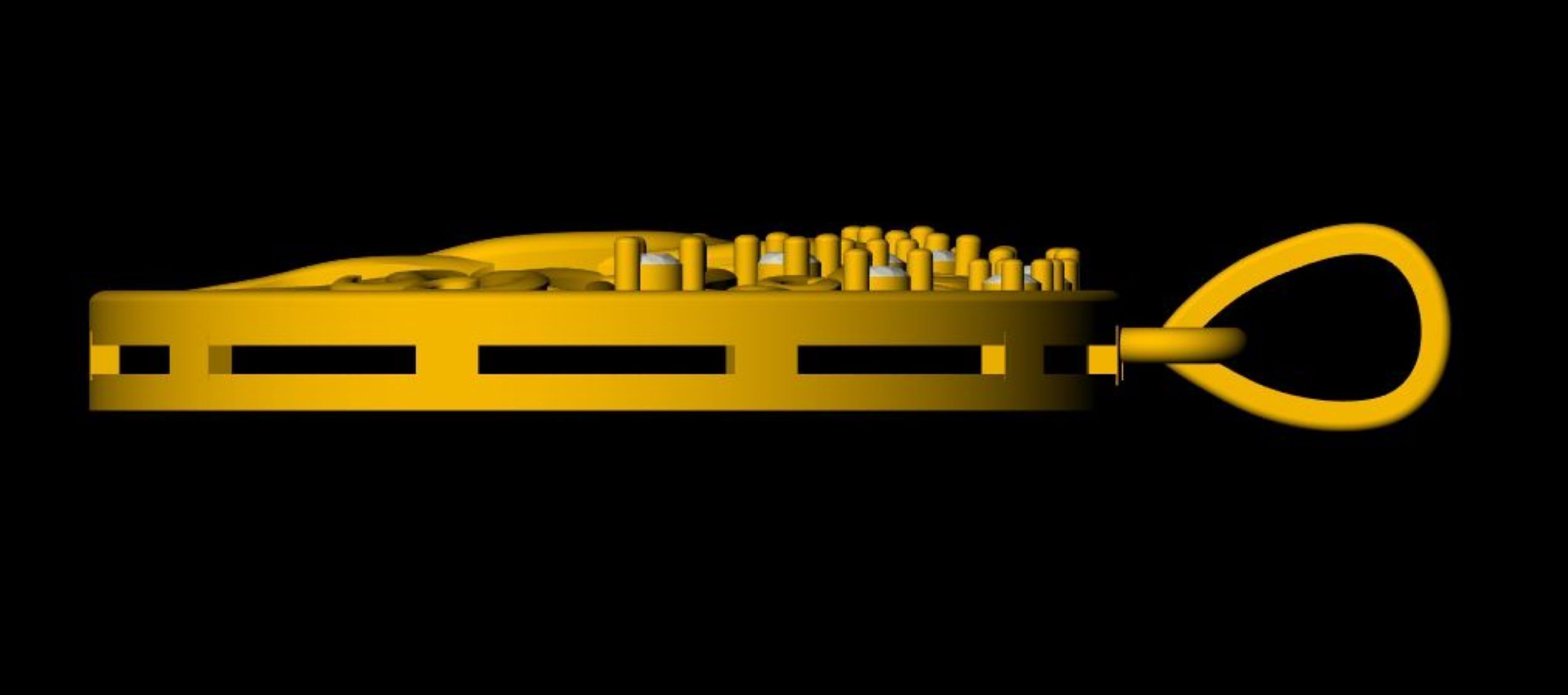 Diamond Tree Pendant - 0073 3D print model_4