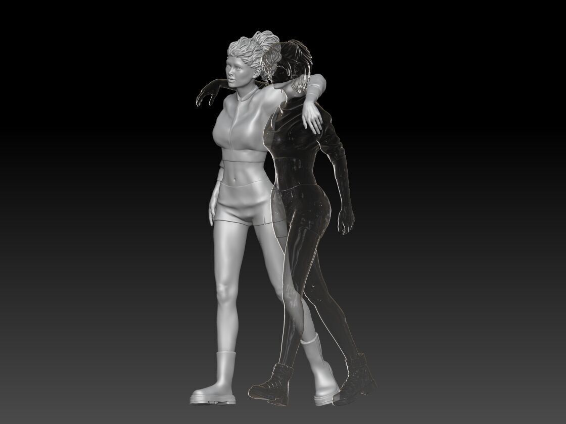 Best Friend Girls 2025 3D print model_1