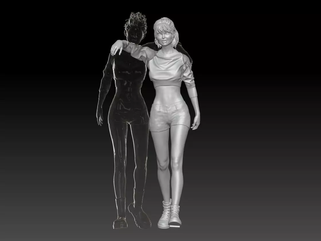 Best Friend Girls 2025 2 3D print model