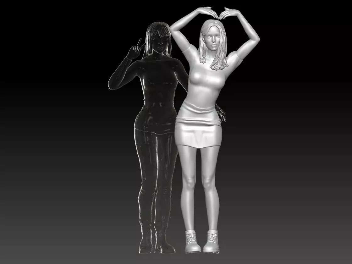 Best Friend Girls 2025 4 3D print model