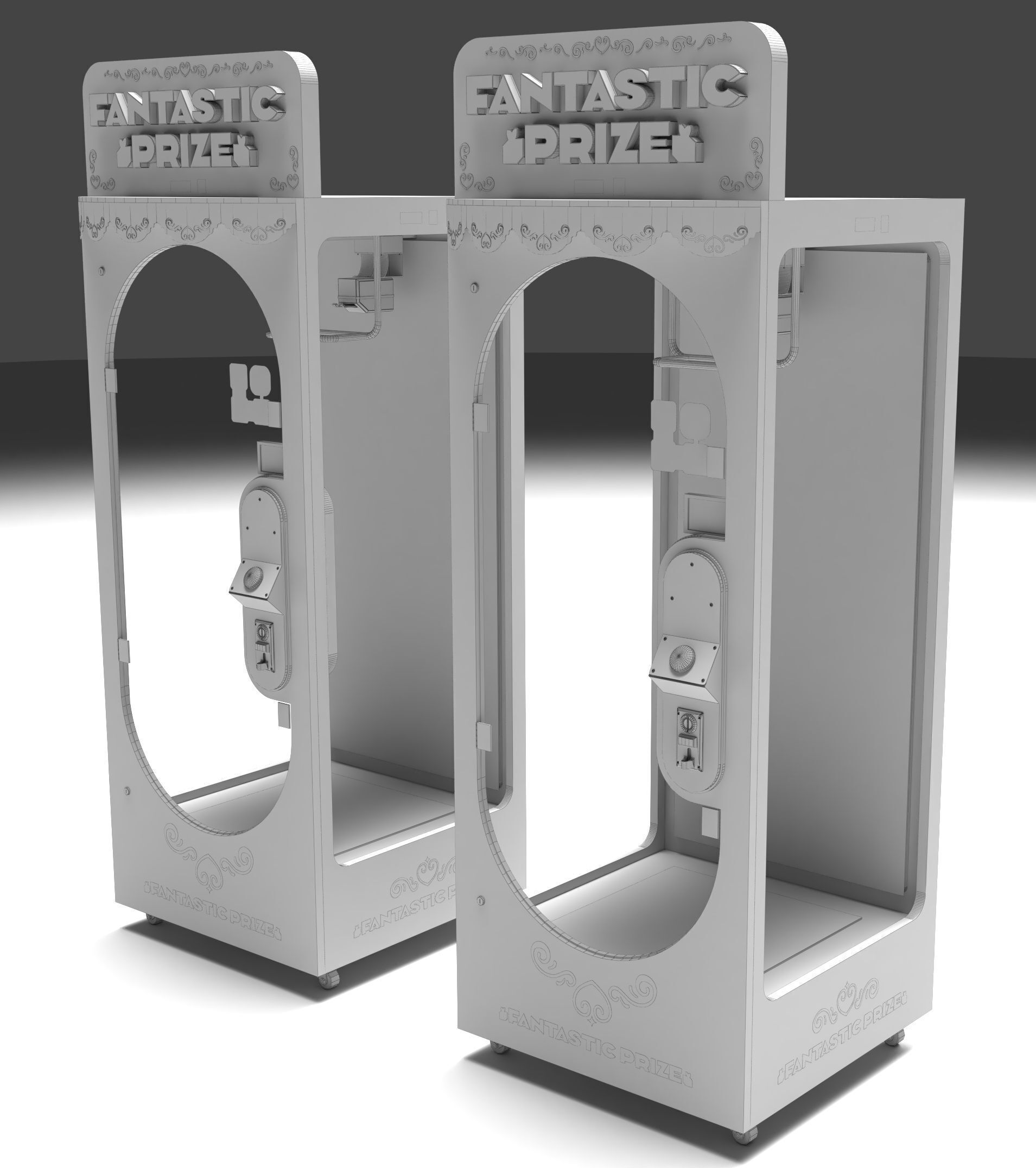 Fantastic Prize Skill Arcade Game 3D model_5