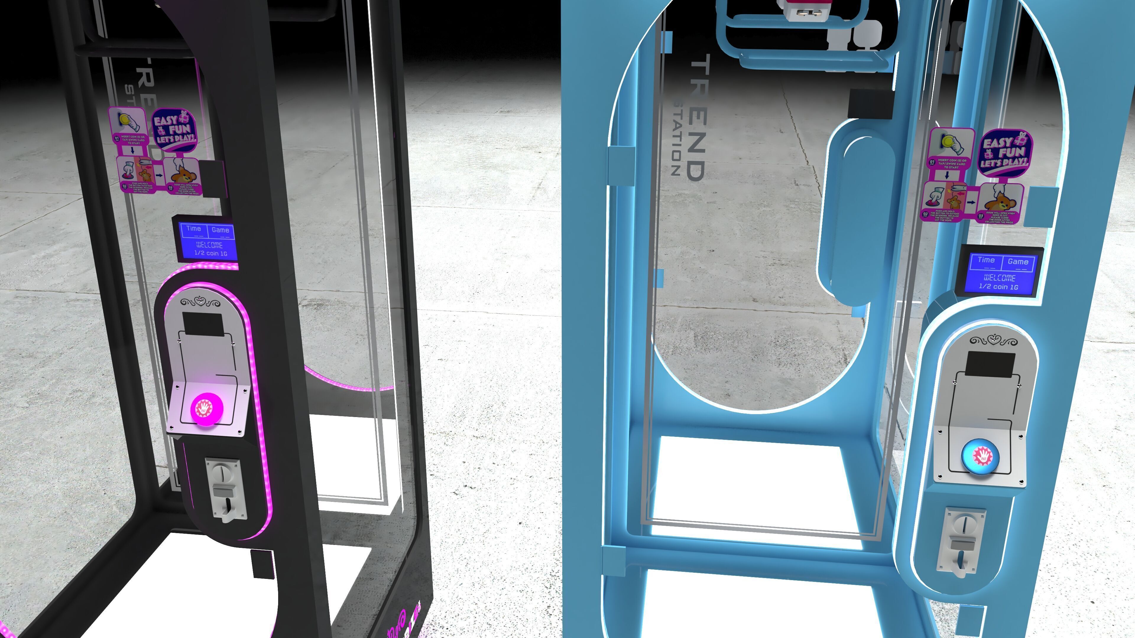 Fantastic Prize Skill Arcade Game 3D model_4