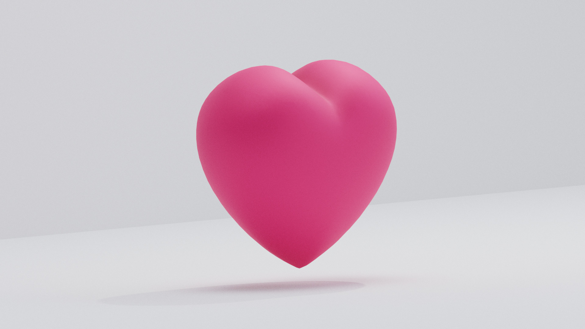 Heart Free low-poly 3D model_1
