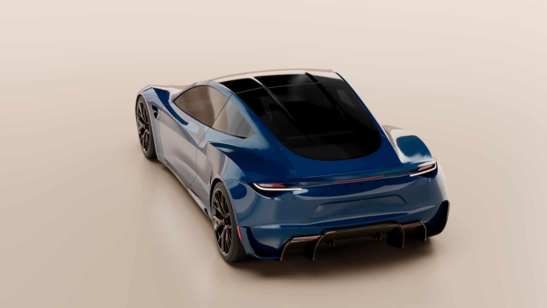 Tesla Roadster 2020 3D print model_5