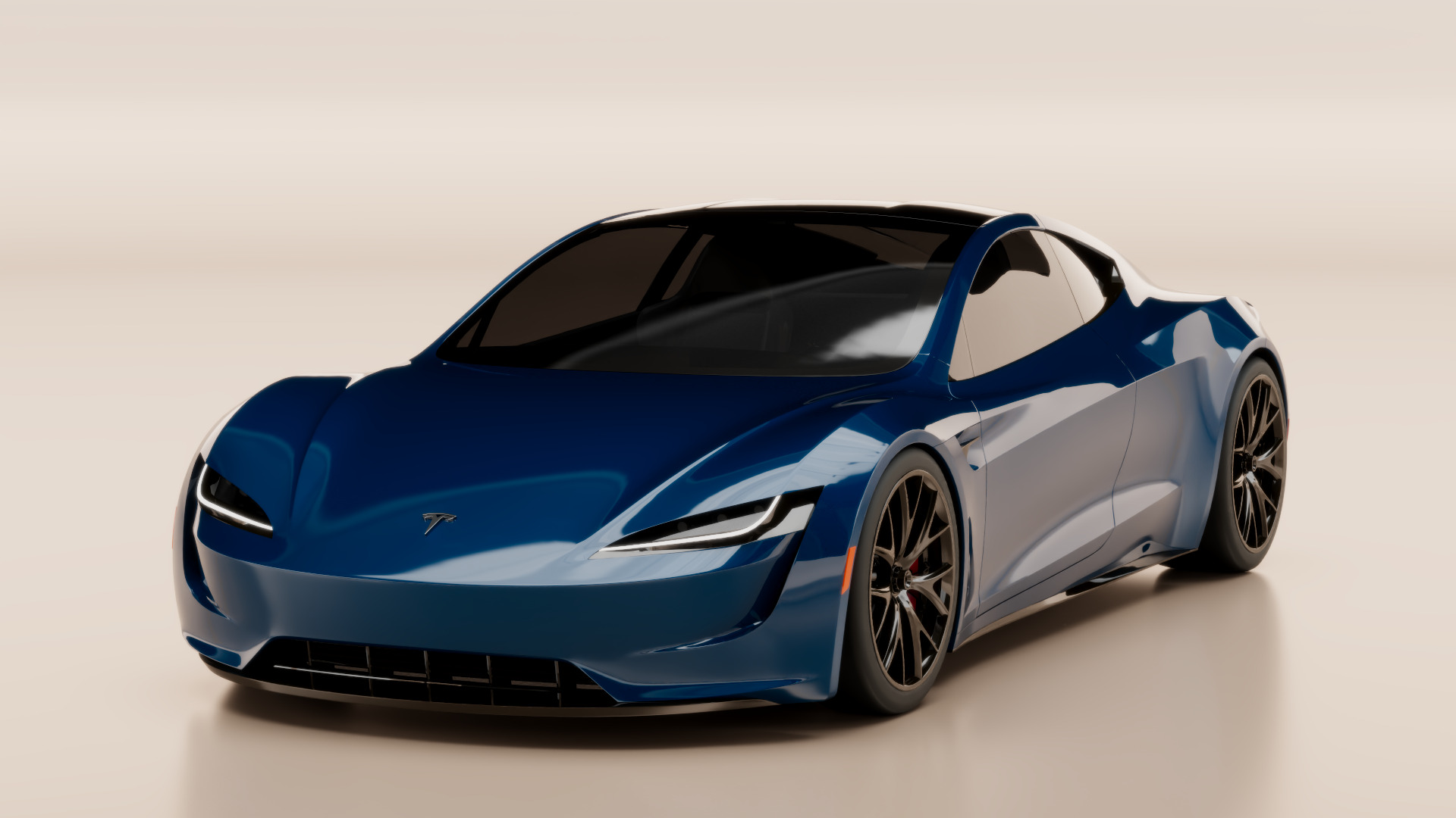 Tesla Roadster 2020 3D print model_2