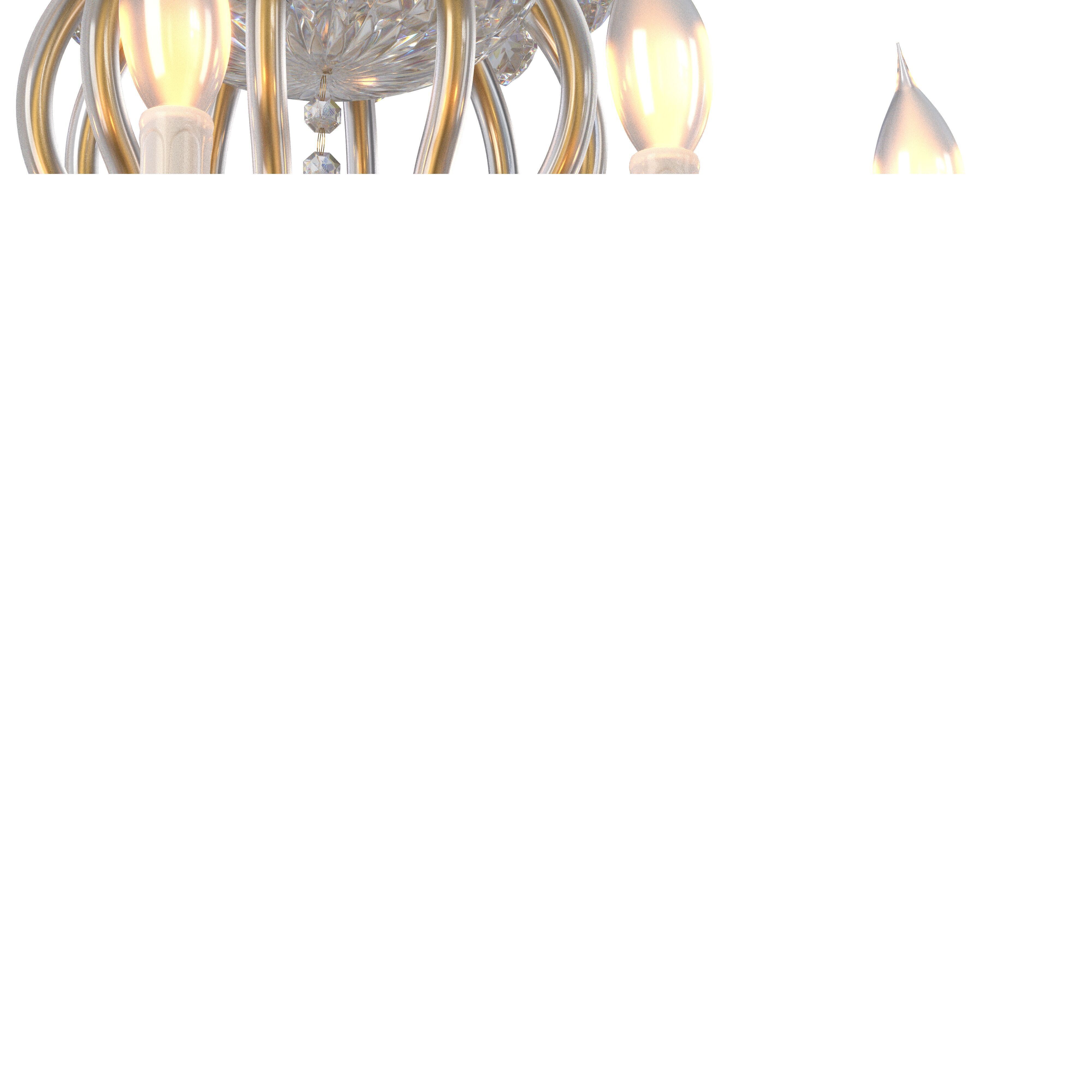  Luxury Maria Theresa Crystal Chandeliers 3D model_6