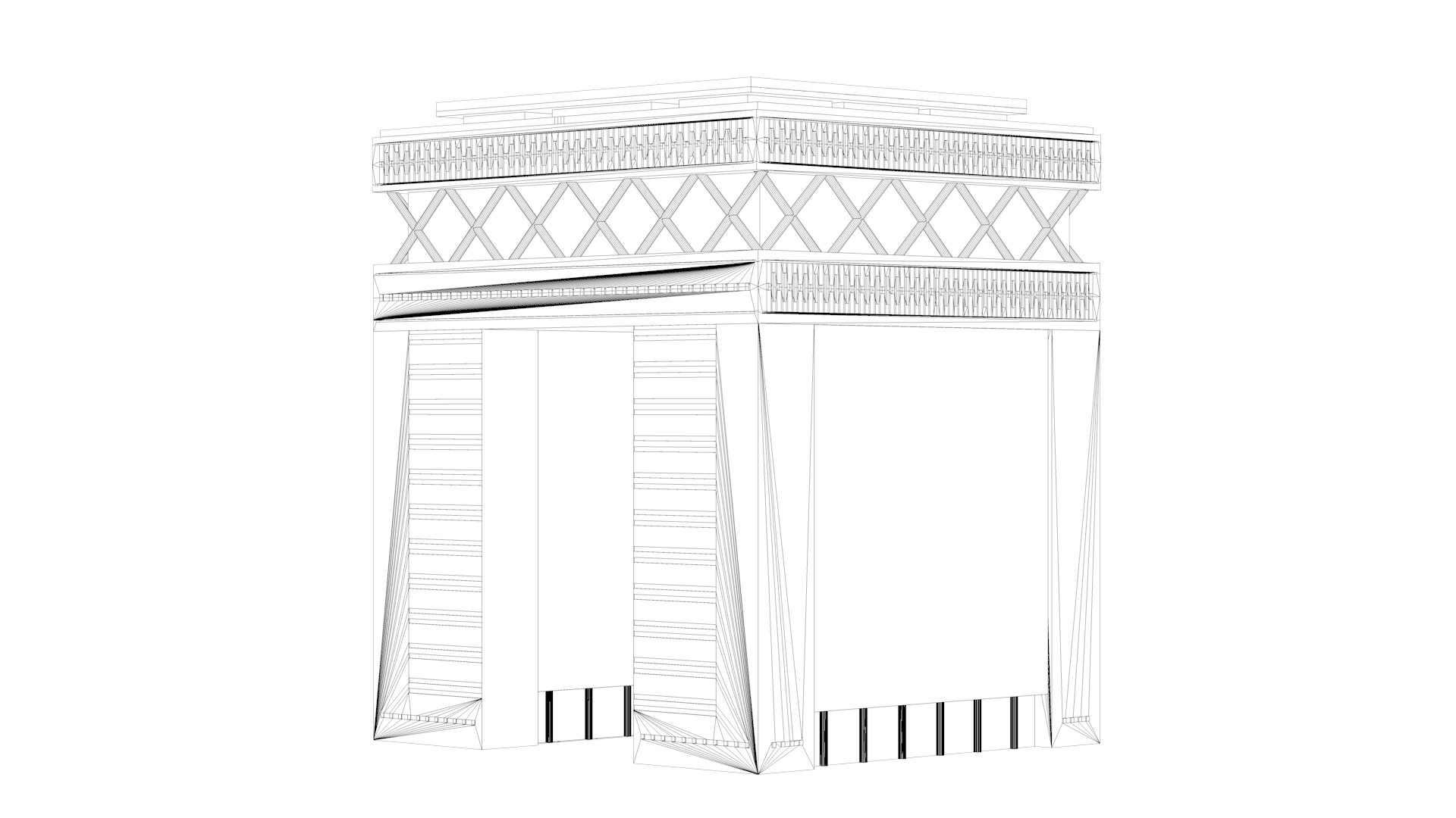 Dubai International Financial Centre 3D model_11