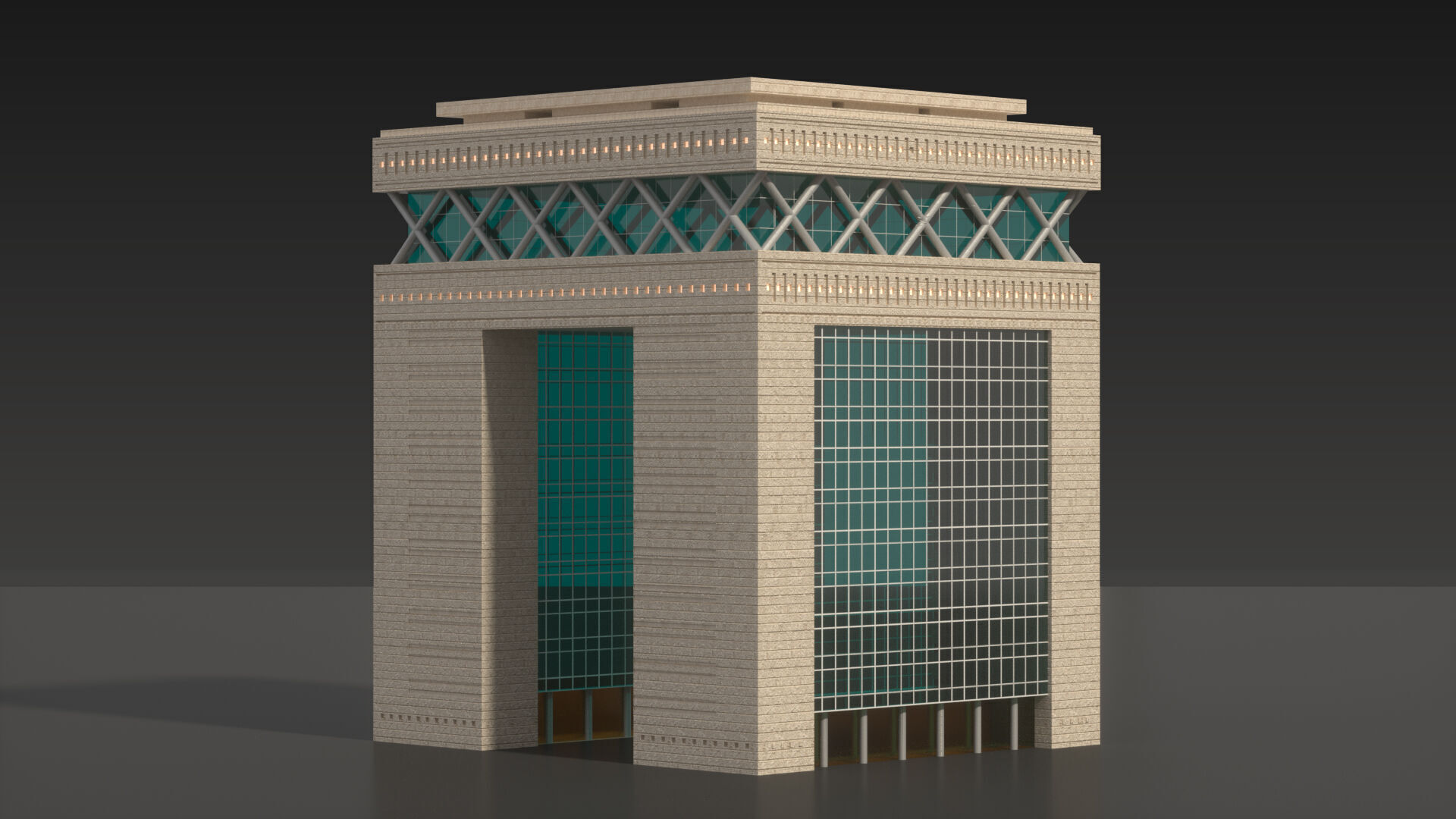 Dubai International Financial Centre 3D model_9