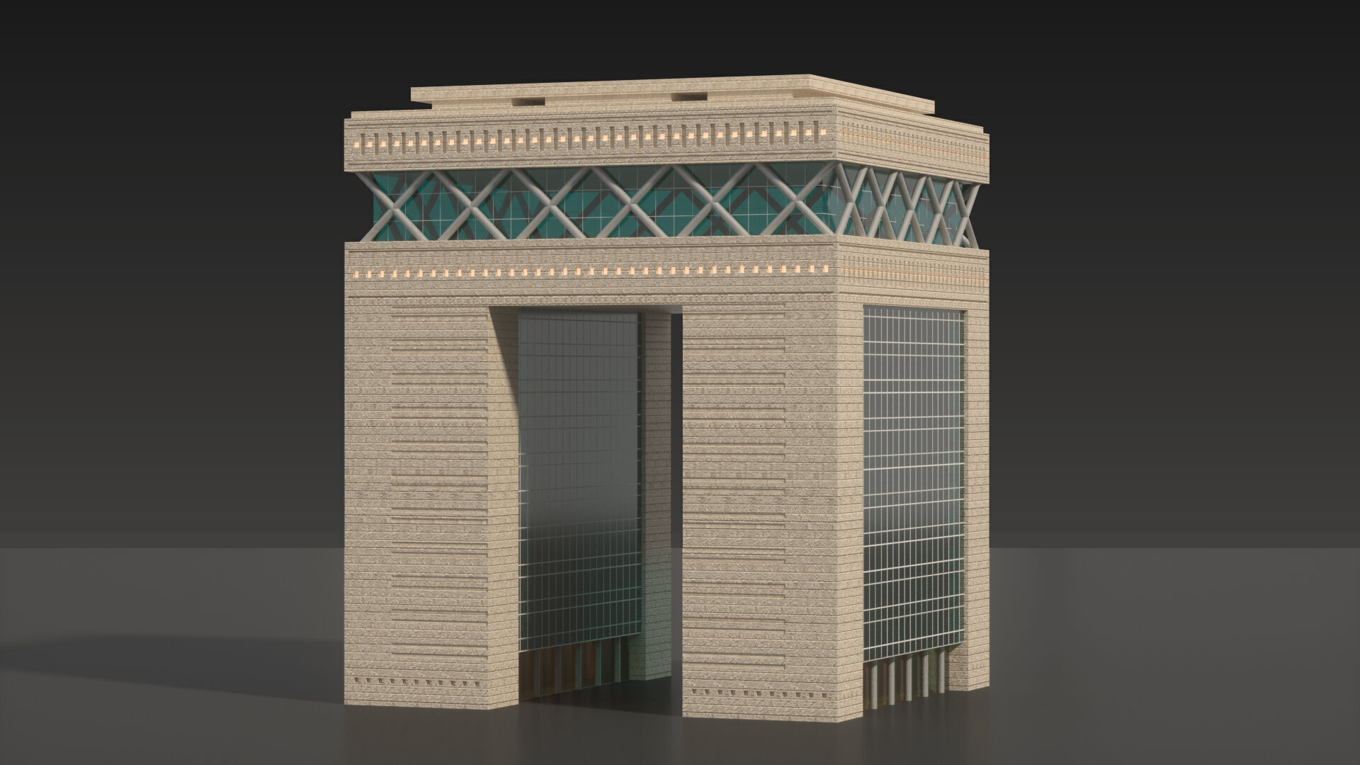 Dubai International Financial Centre 3D model_10