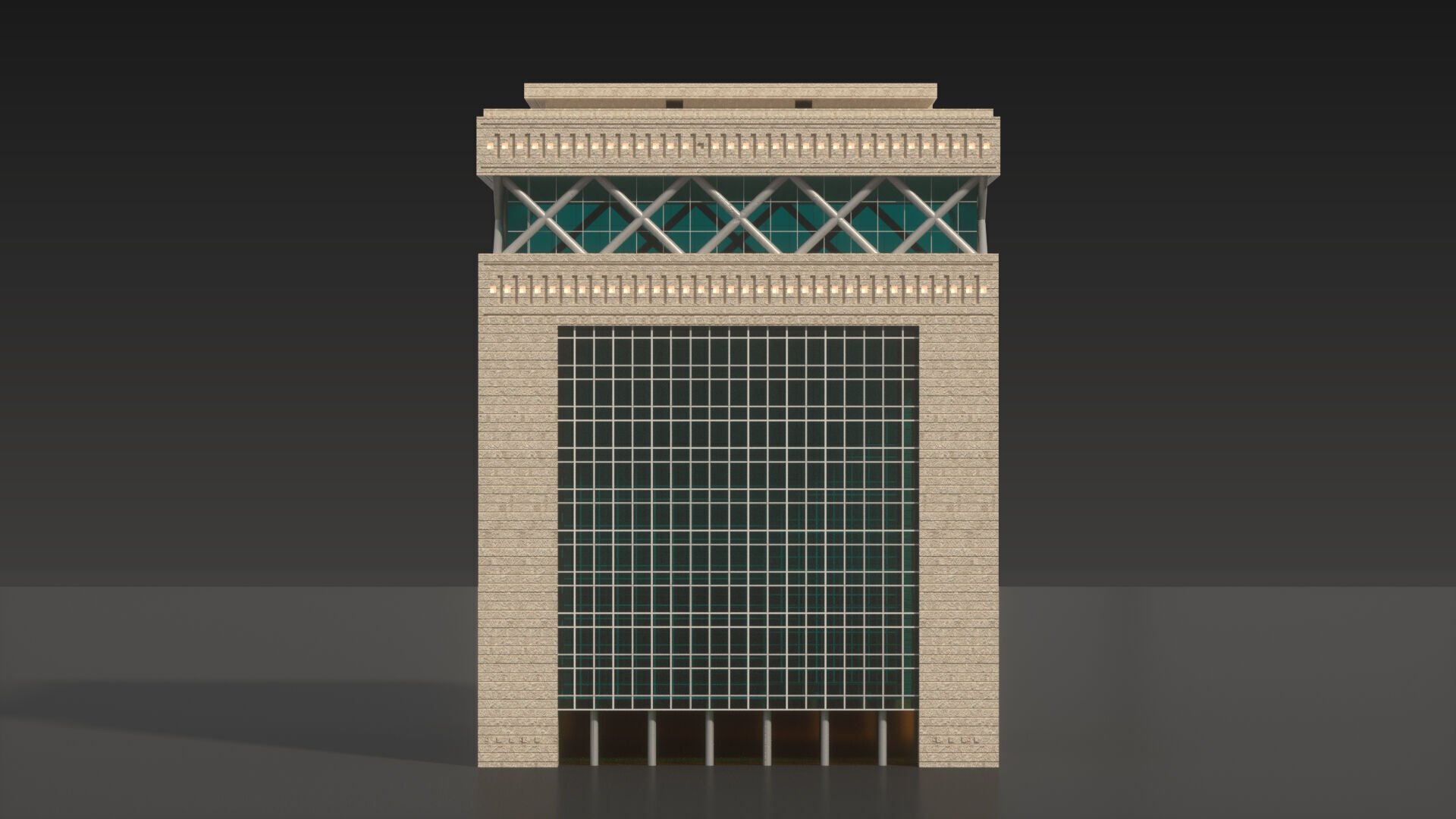 Dubai International Financial Centre 3D model_7