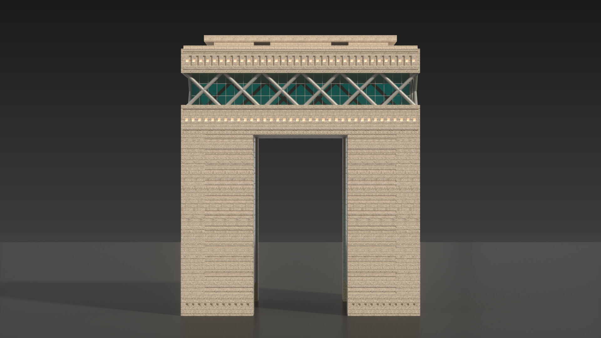 Dubai International Financial Centre 3D model_4