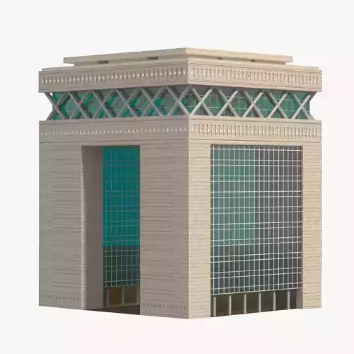 Dubai International Financial Centre 3D model