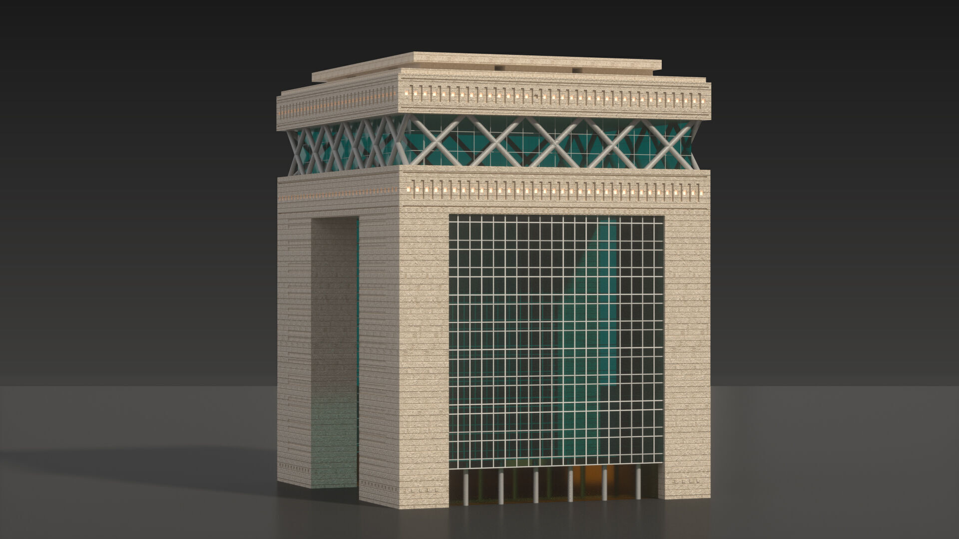 Dubai International Financial Centre 3D model_8