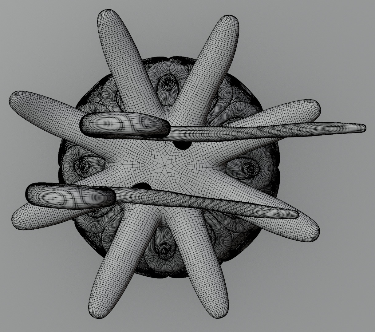 Uo uo no mi devil fruit from one piece 3D model for 3D print 3D print model_16