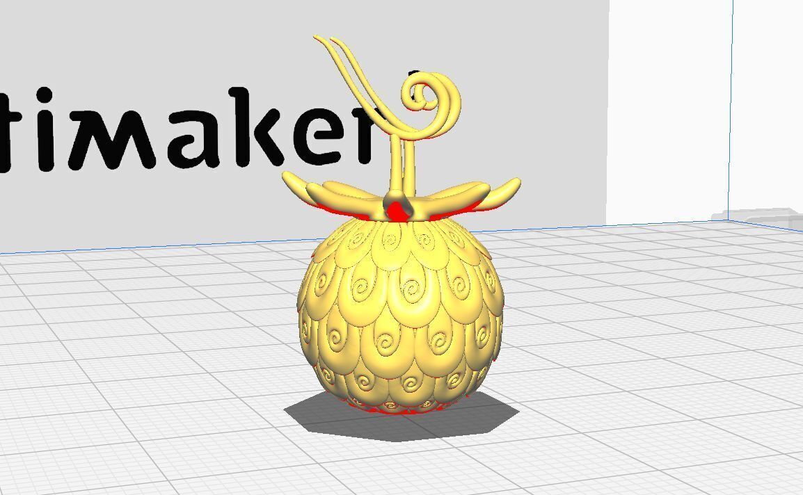 Uo uo no mi devil fruit from one piece 3D model for 3D print 3D print model_11
