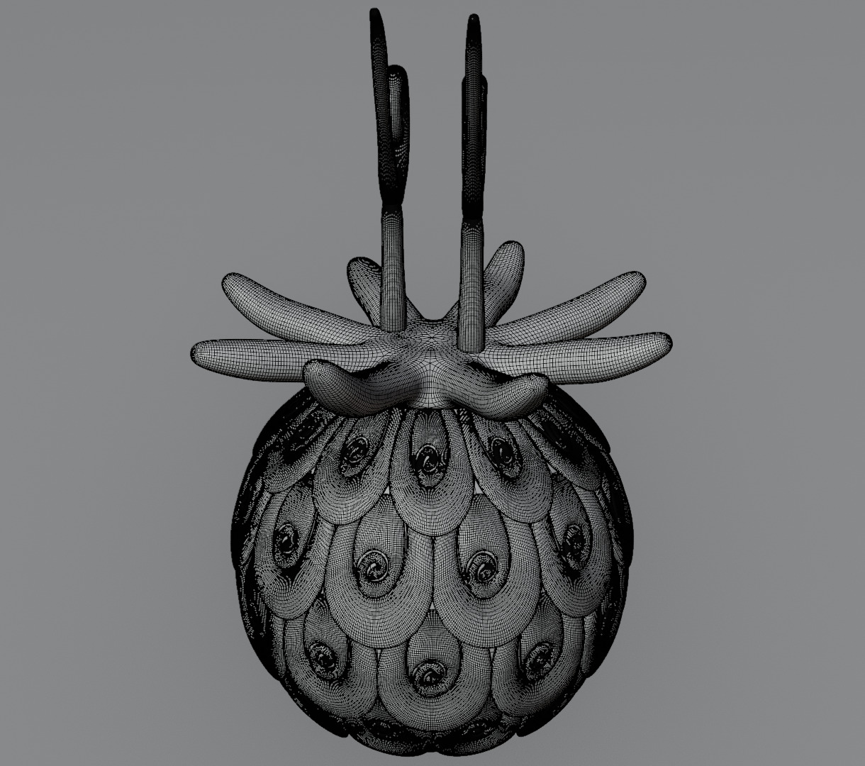 Uo uo no mi devil fruit from one piece 3D model for 3D print 3D print model_22