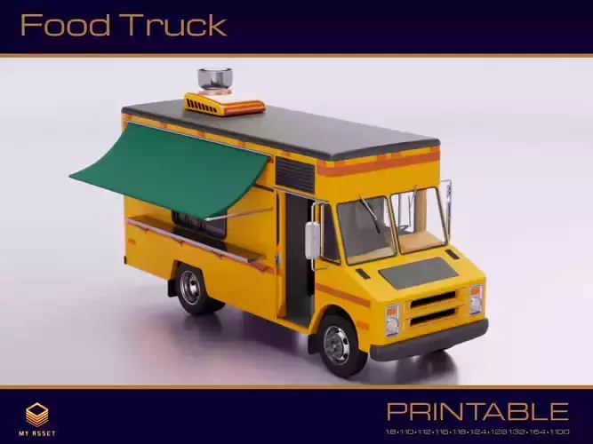 Food Truck  3D print model