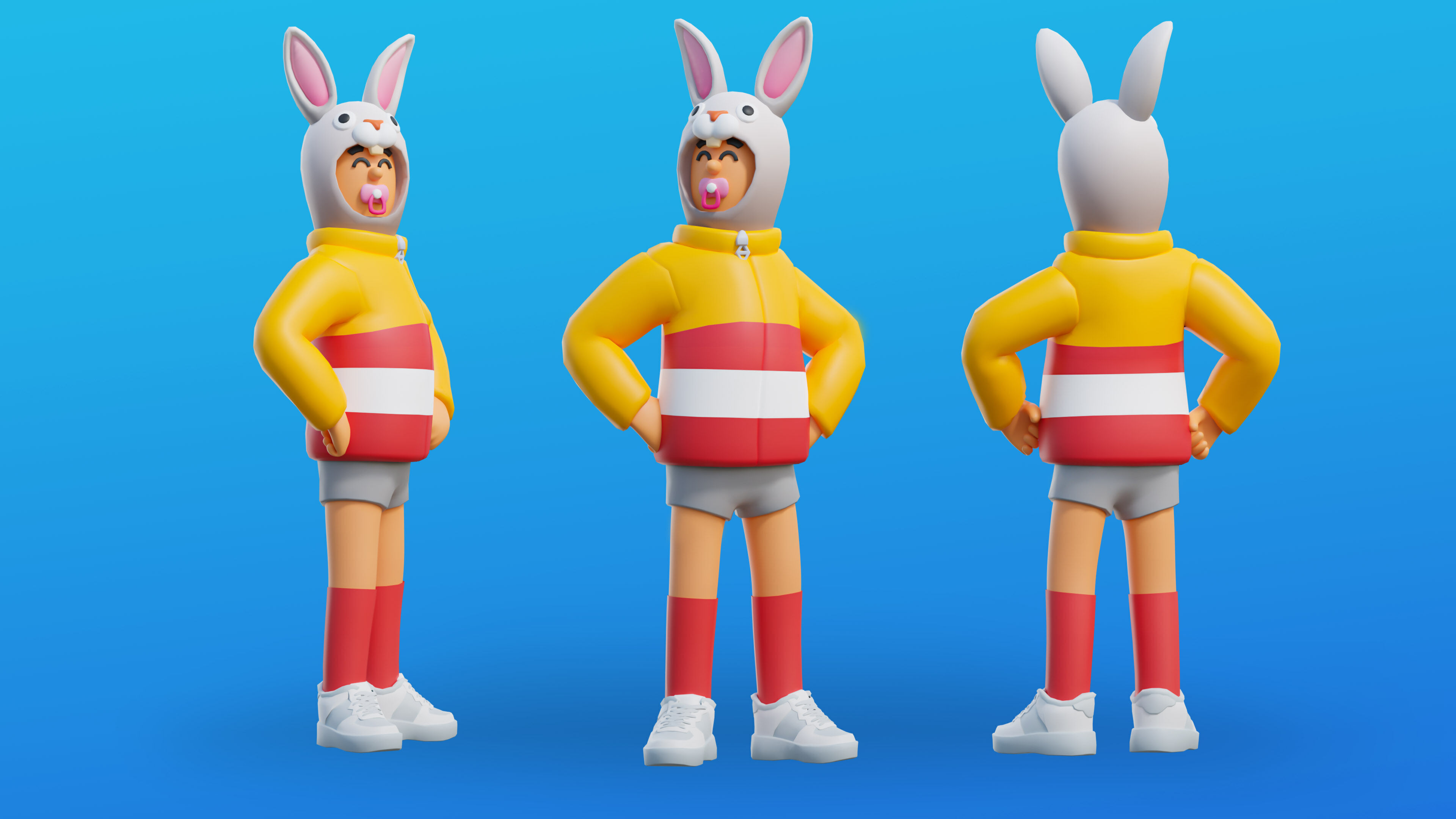 Creative Characters FREE Free low-poly 3D model_6