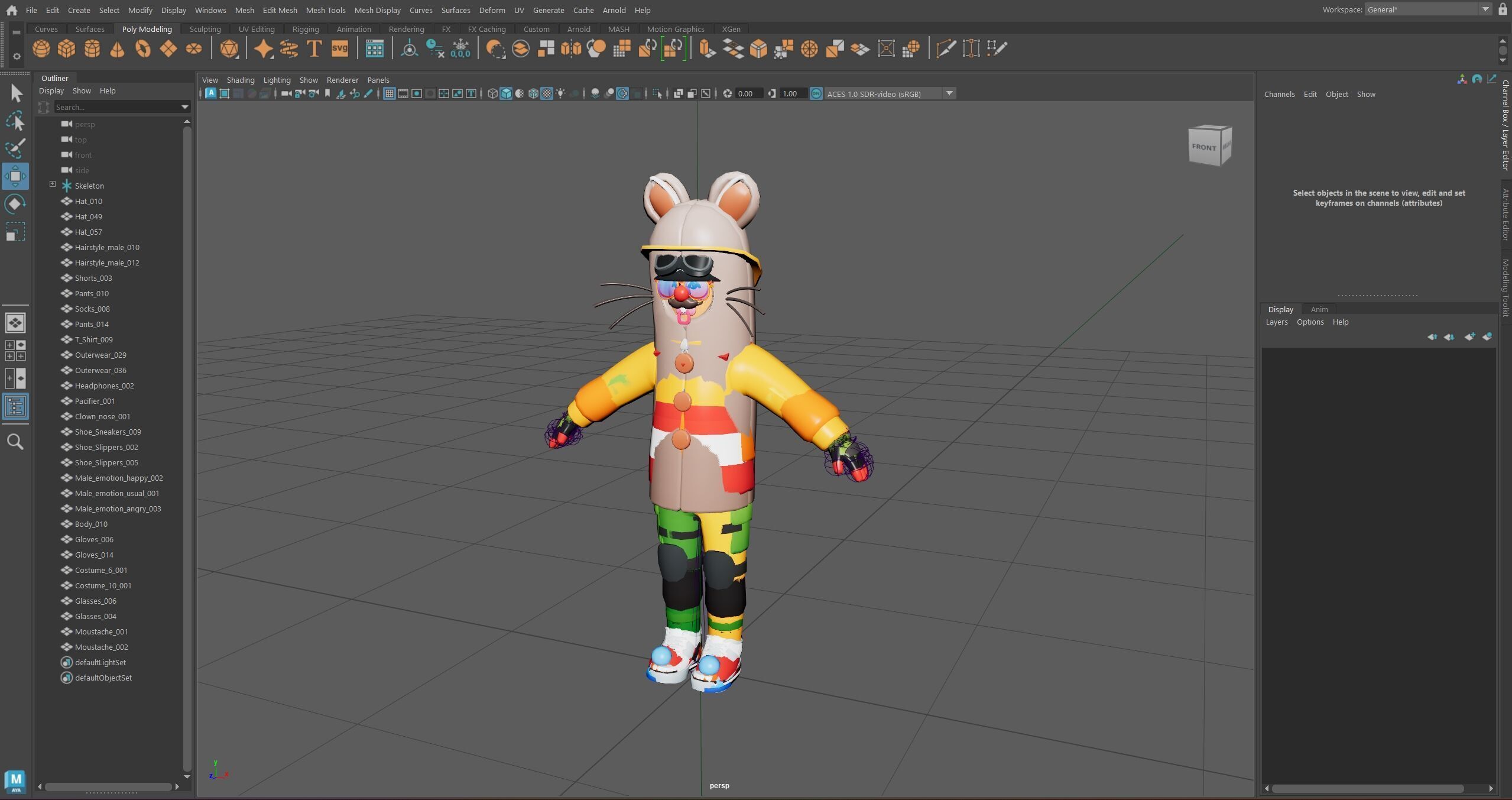 Creative Characters FREE Free low-poly 3D model_8