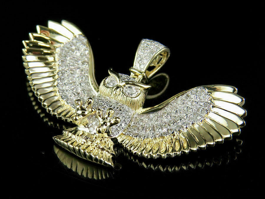 Majestic Owl Guardian Locket 3D print model_10