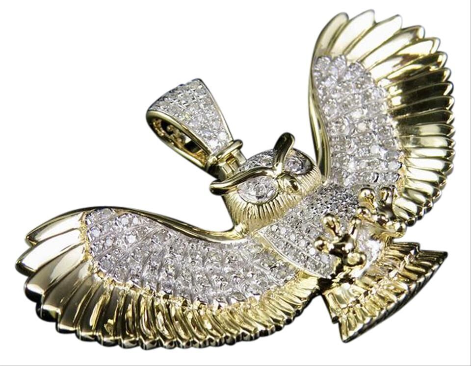 Majestic Owl Guardian Locket 3D print model_1