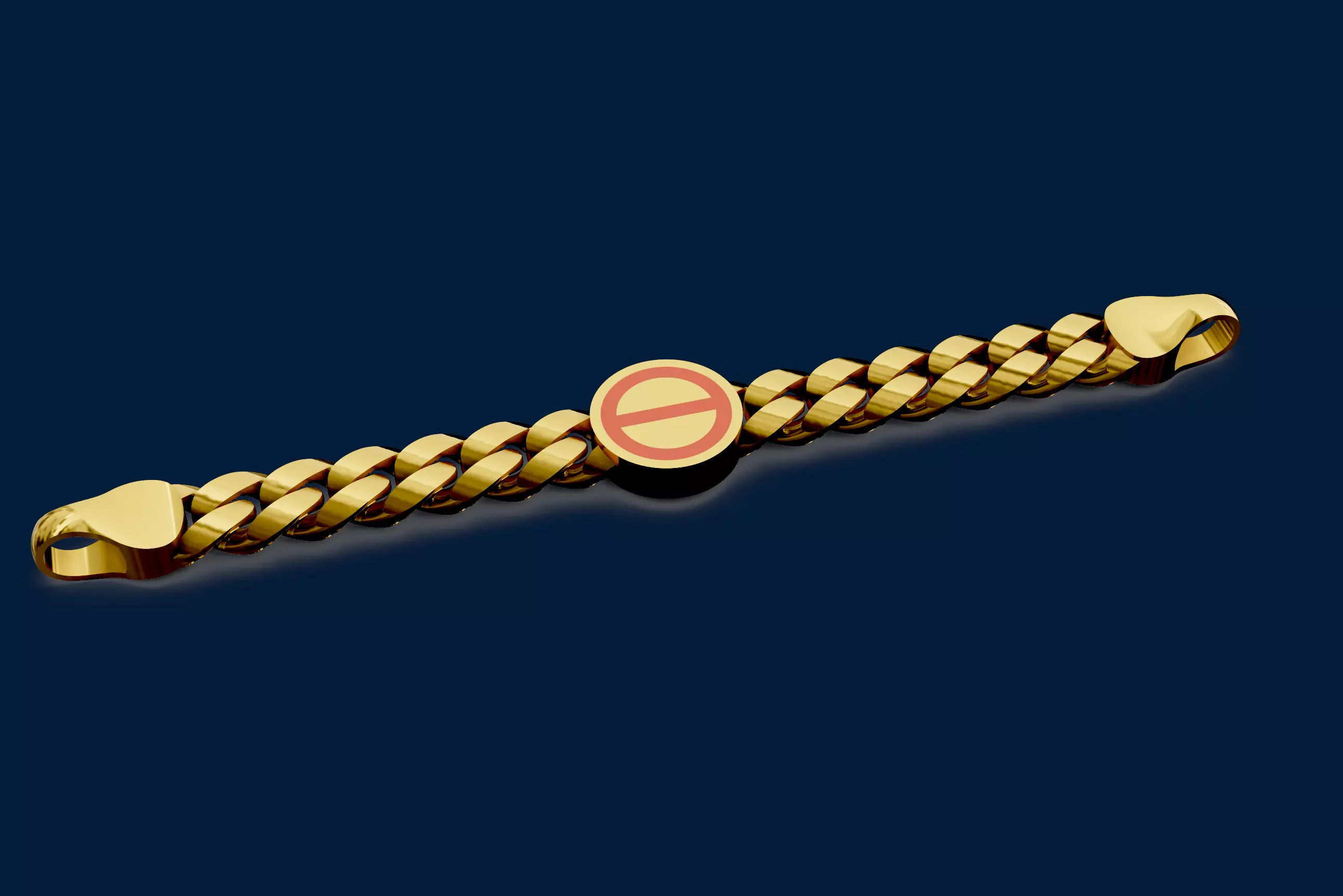 Gourmet Enamel Bracelet 3D print model_0