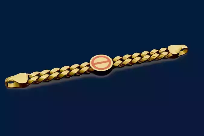 Gourmet Enamel Bracelet 3D print model