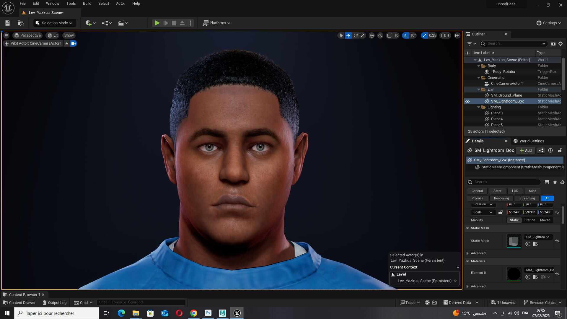 Surgeon in PPE 3D Model Rigged Game Ready Low-poly 3D model_10