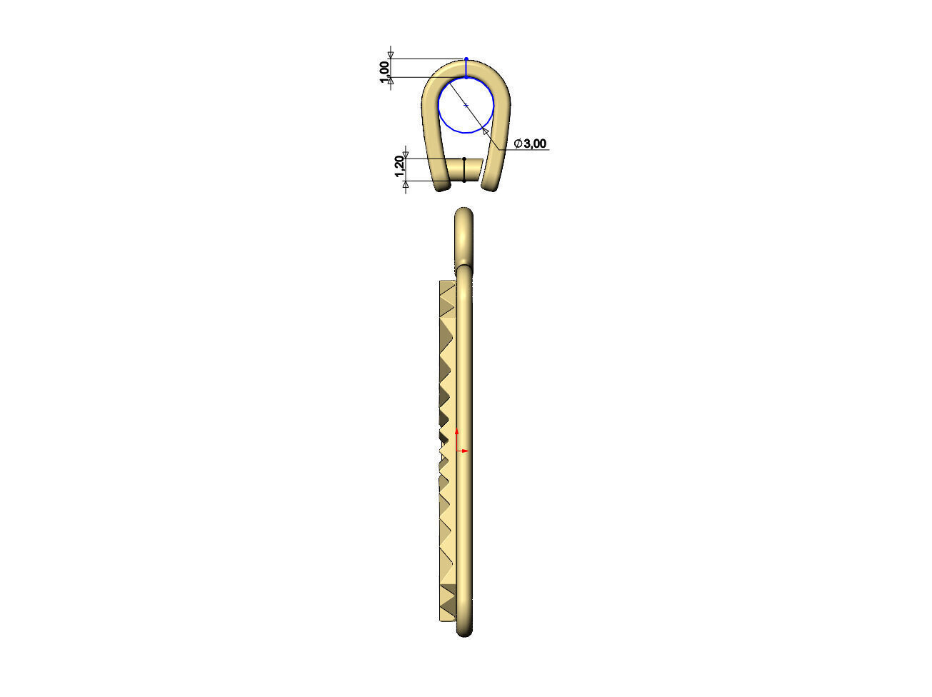 F letter initial NBA font faceted sunrays pendant charm 3D print model_7