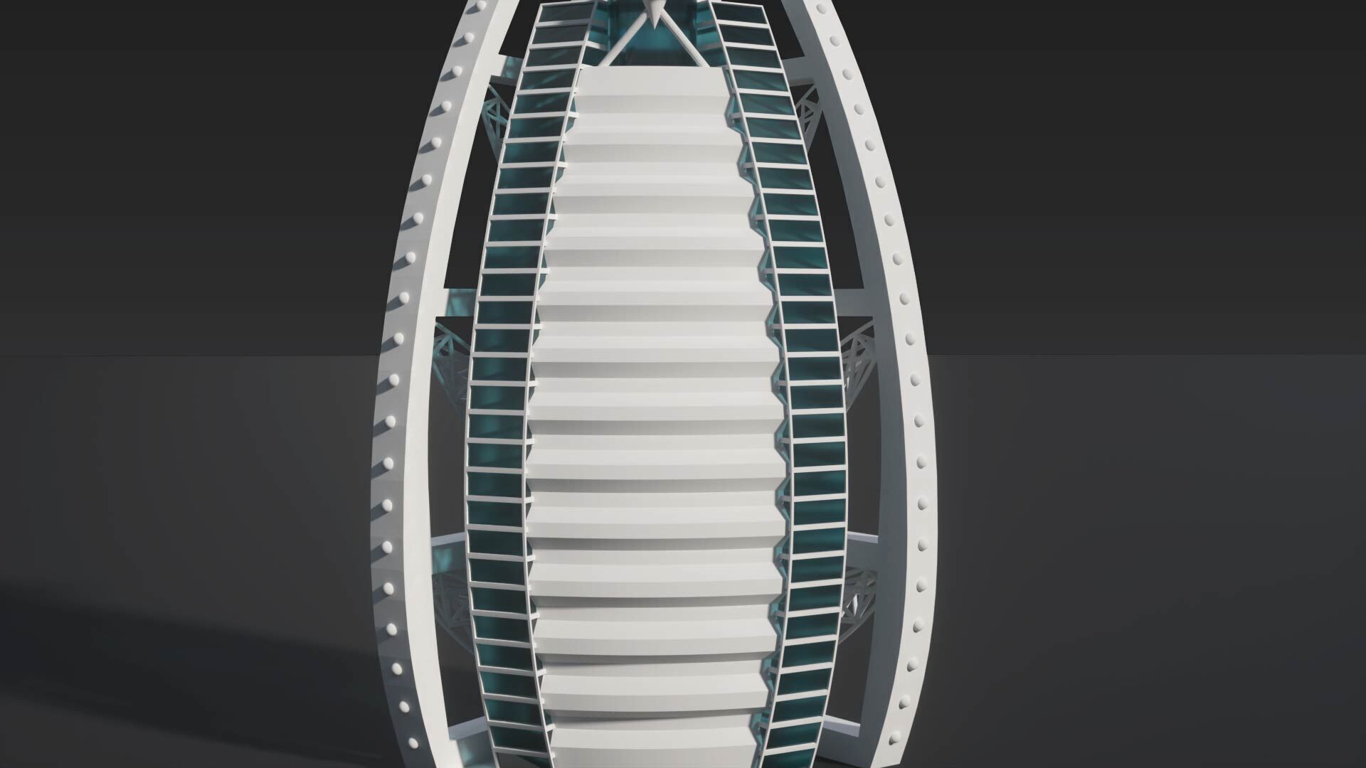 Burj Al Arab 3D model_4
