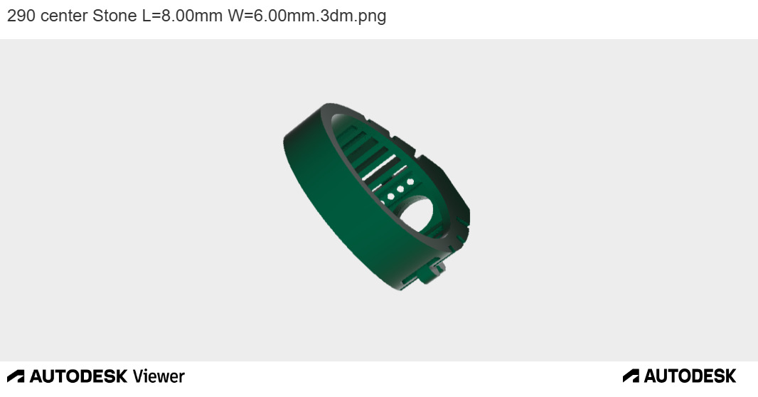Sentinel Signet Ring 3D print model_6