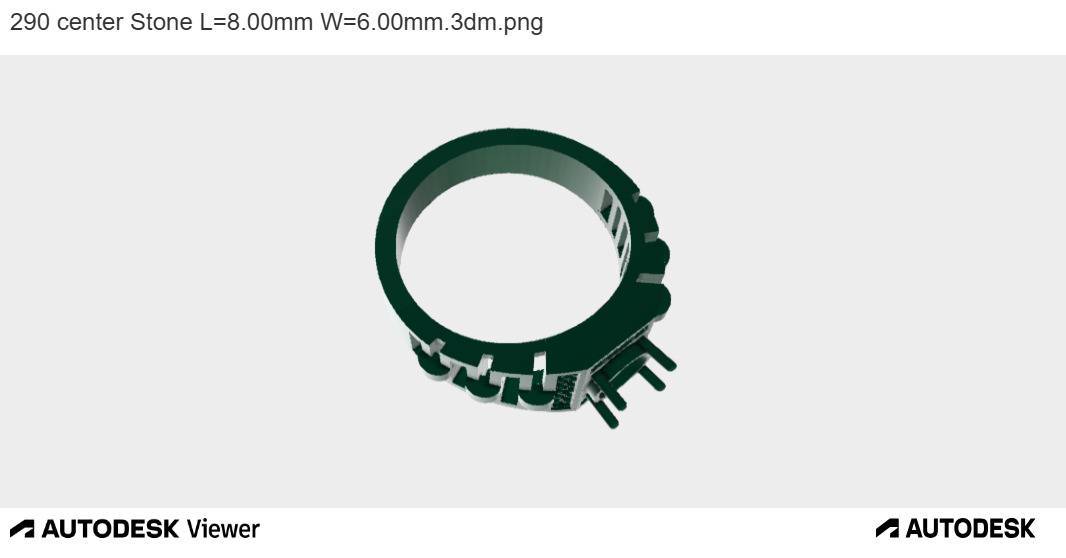 Sentinel Signet Ring 3D print model_7