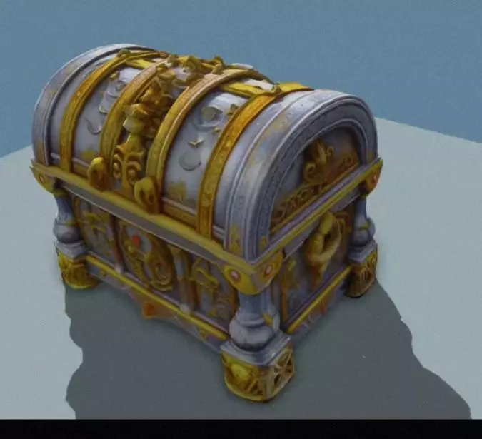 Chest 3D model