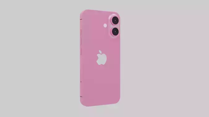 iPhone 16 3D Model For Free