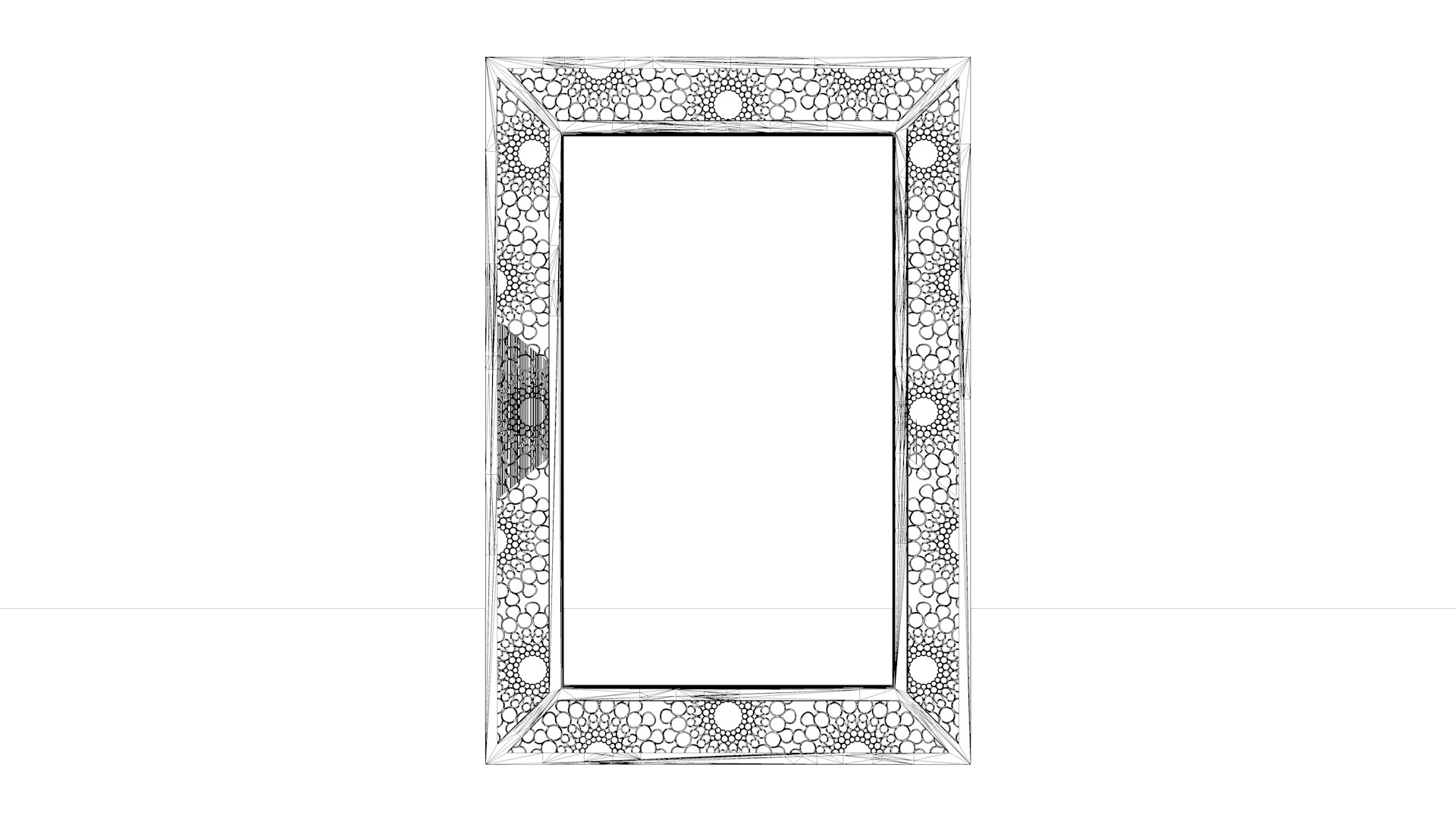 Dubai Frame 3D model_10