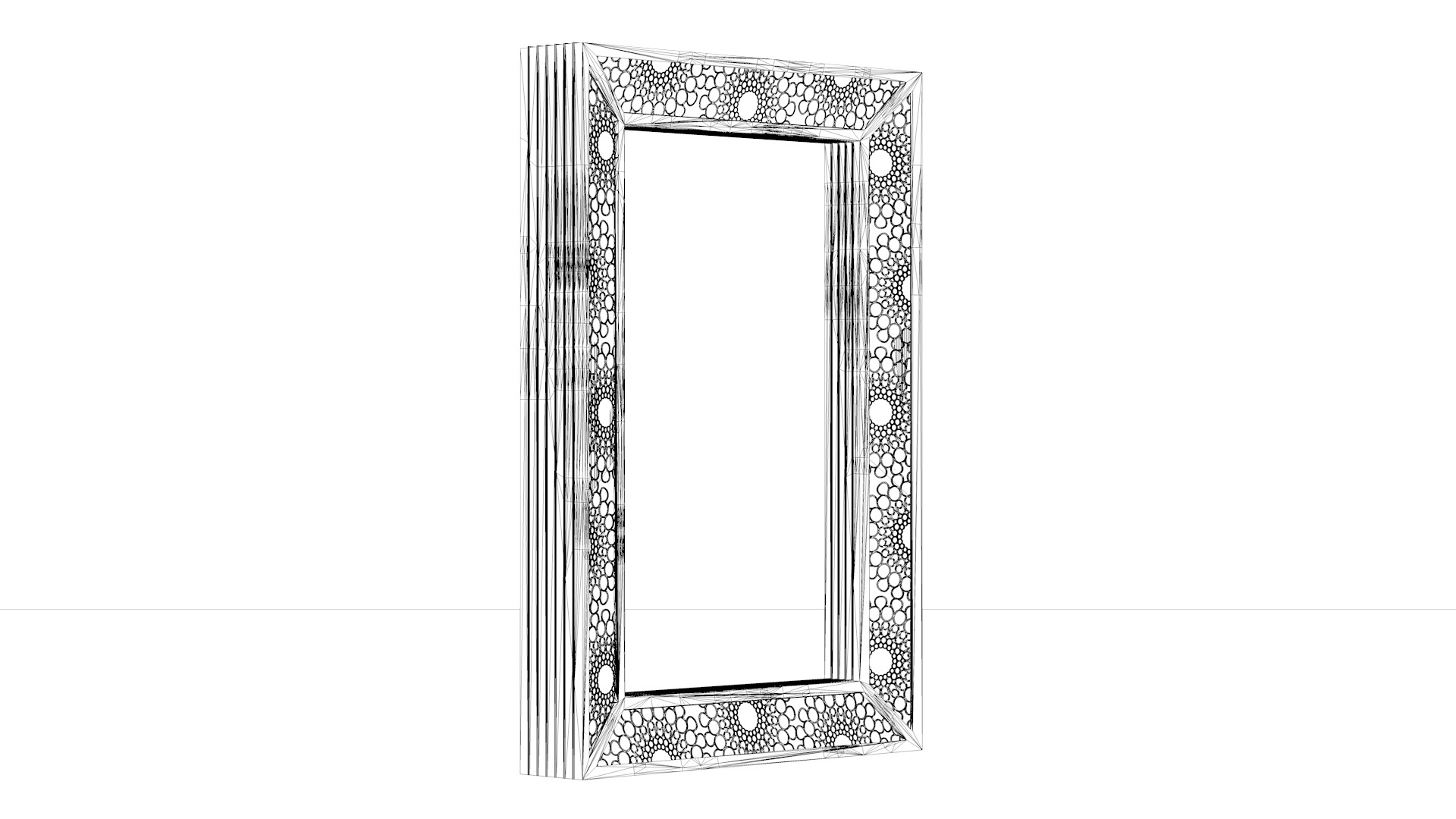 Dubai Frame 3D model_9